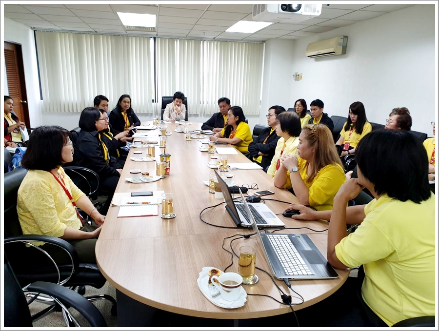 ﻿กรมบังคับคดีร่วมประชุมเพื่อแนะนำขั้นตอน วิธีการใช้นวัตกรรมการรับ - ส่งเงินอายัด ทางระบบอิเล็กทรอนิกส์ของกรมบังคับคดี